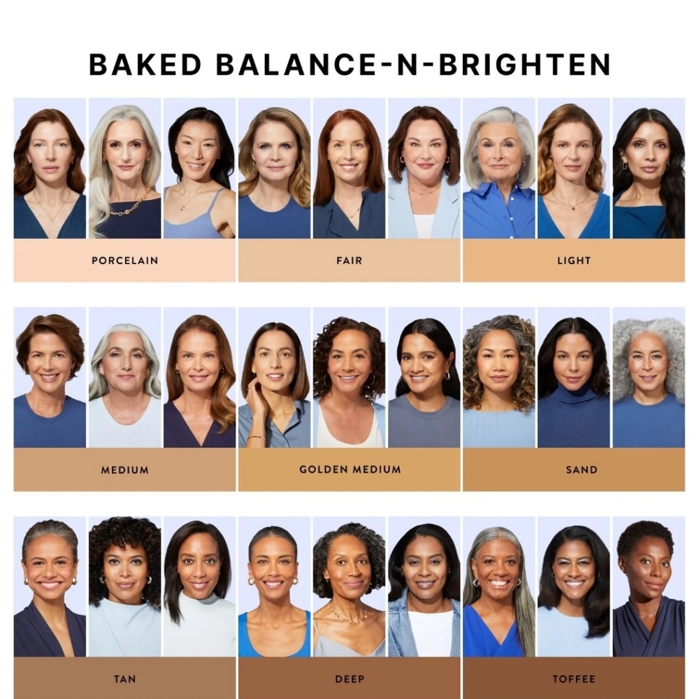 Laura Geller Baked Balance-N-Brighten Color Correcting Foundation: Fair, TS, NIB - Picture 4 of 11